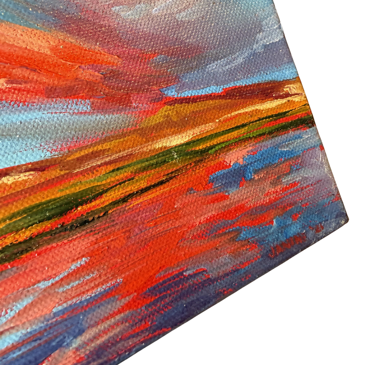 Introspection — Original Oil Painting — 6 × 6 in
