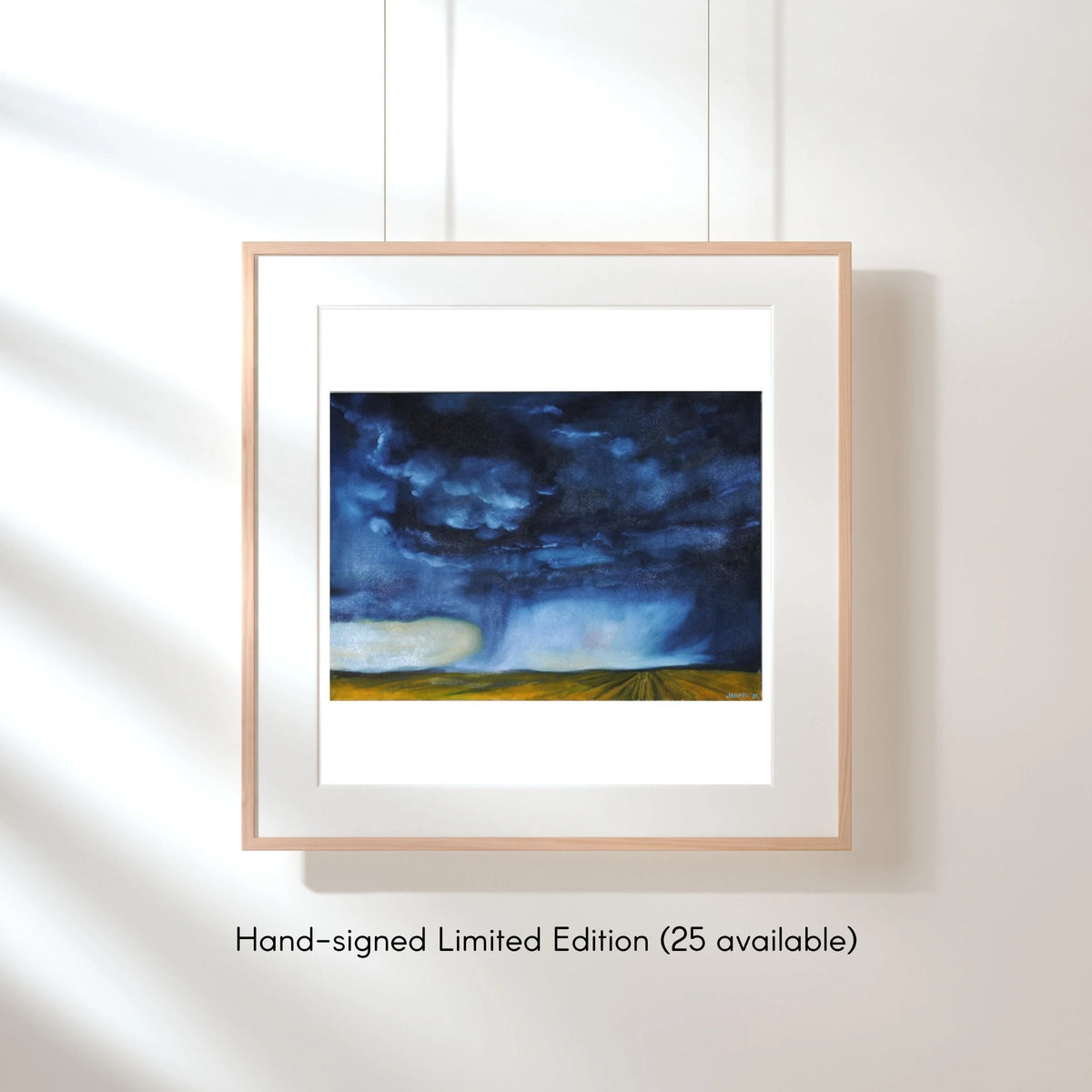 And the Rain Came — Fine Art Print — 8 × 8 in