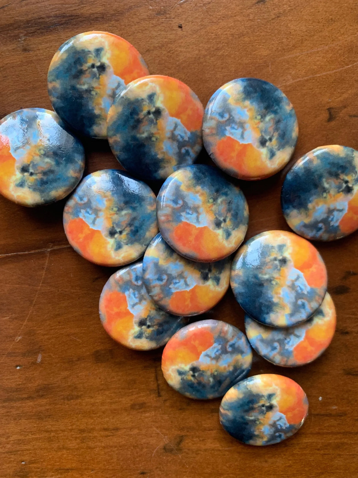 Looking Up — Sky Button — 1 in