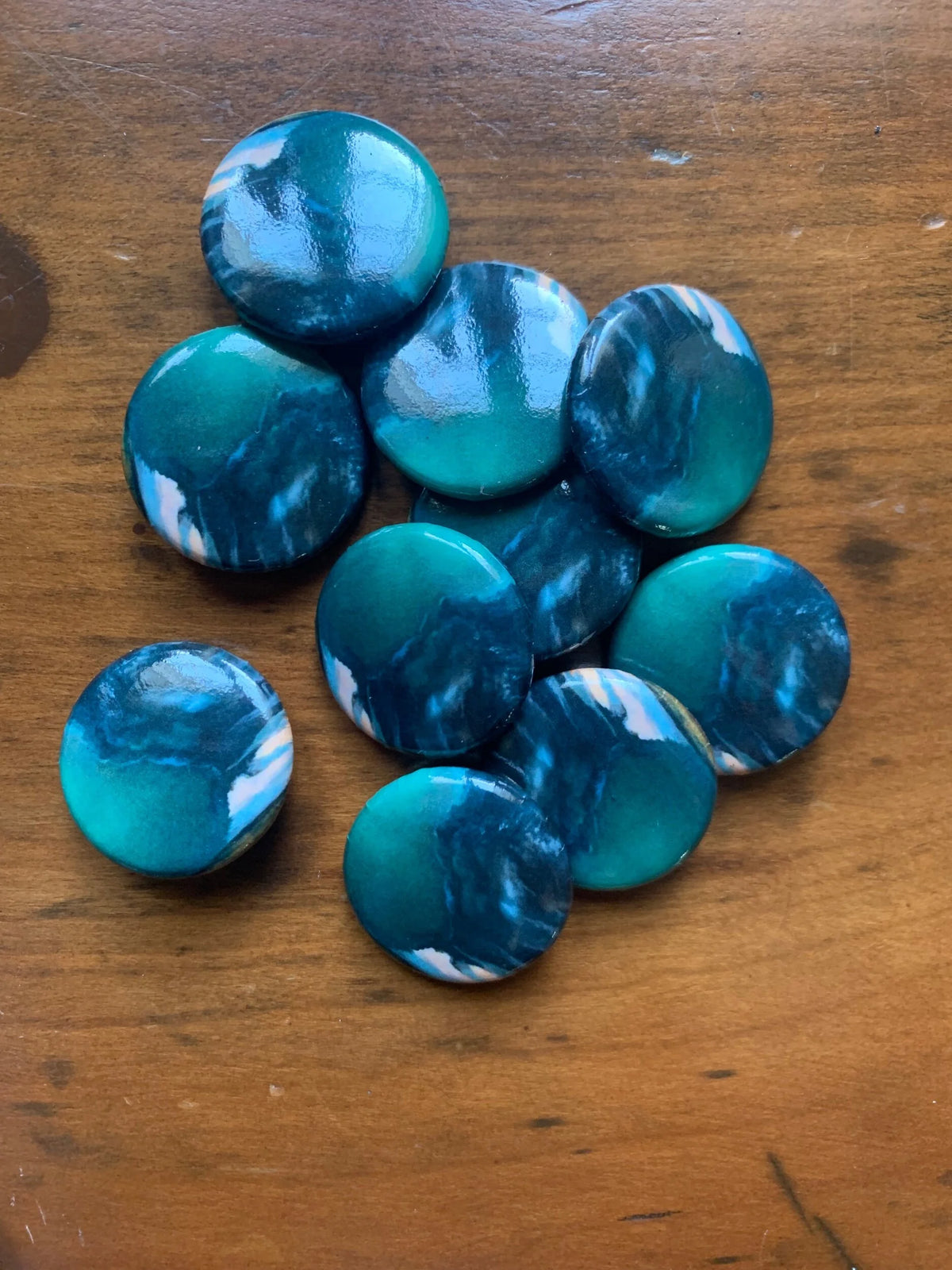 Washed Away — Sky Button — 1 in