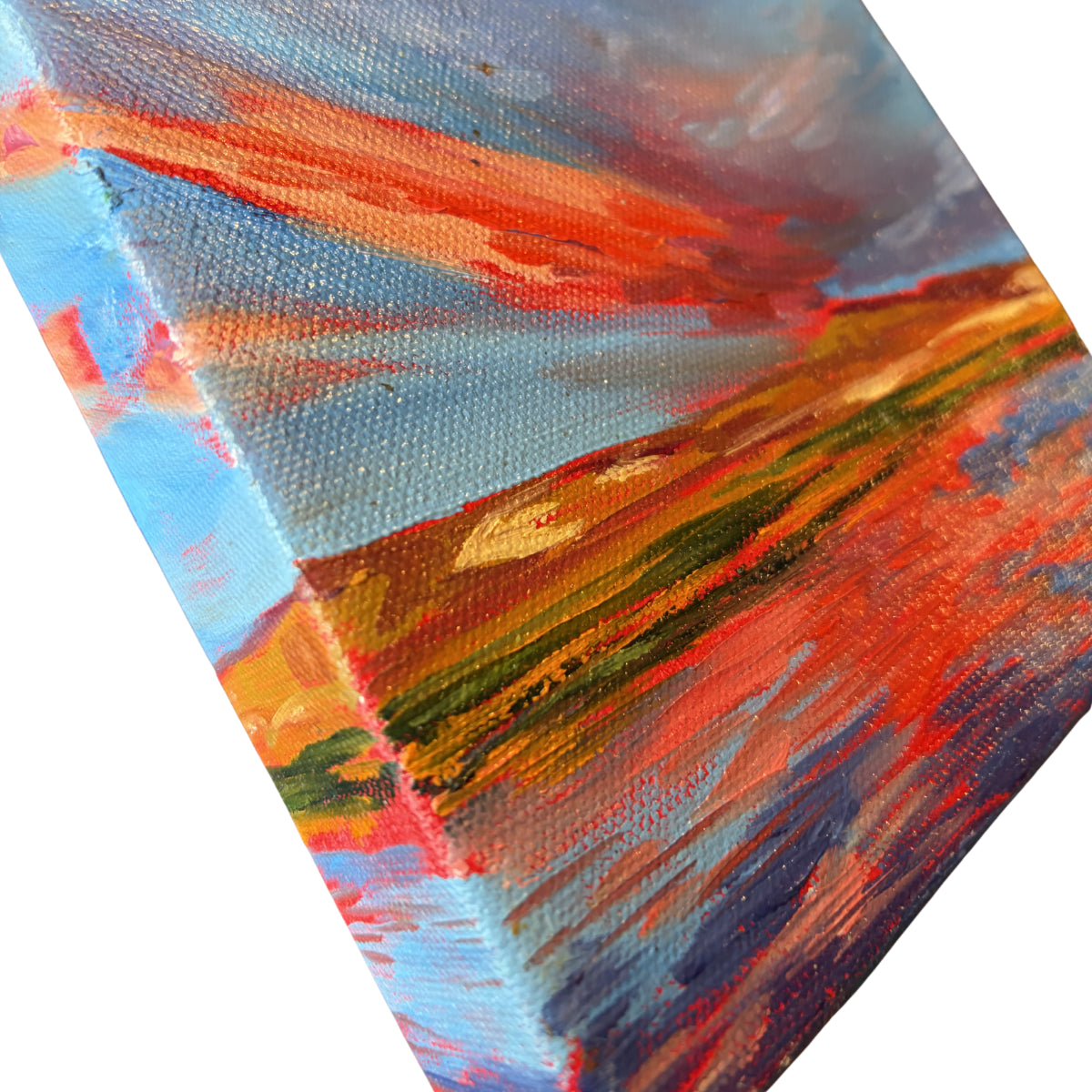 Introspection — Original Oil Painting — 6 × 6 in