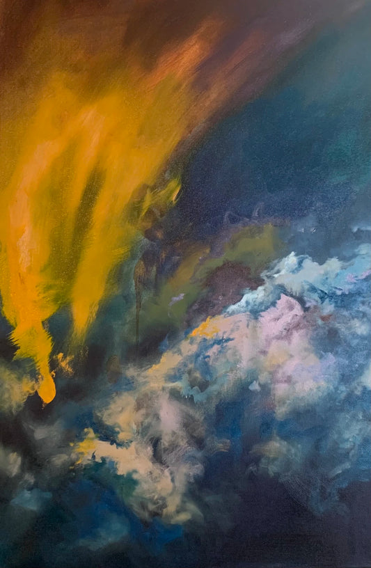 Overcoming — Original Oil Painting — 24 × 36 in