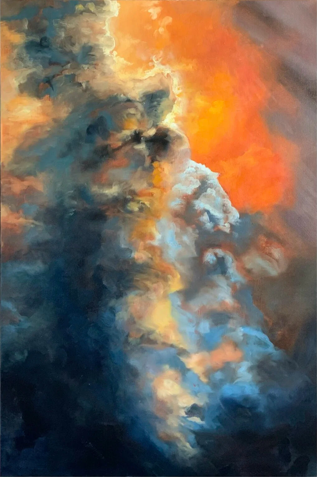 Still, We Look Up — Original Oil Painting — 24 × 36 in