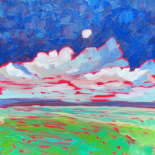 Free — Original Oil Painting — 8 × 8 in