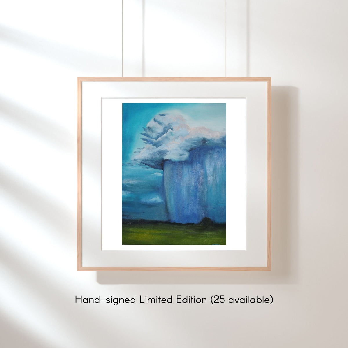 Beneath the Rain — Fine Art Print — 8 × 8 in