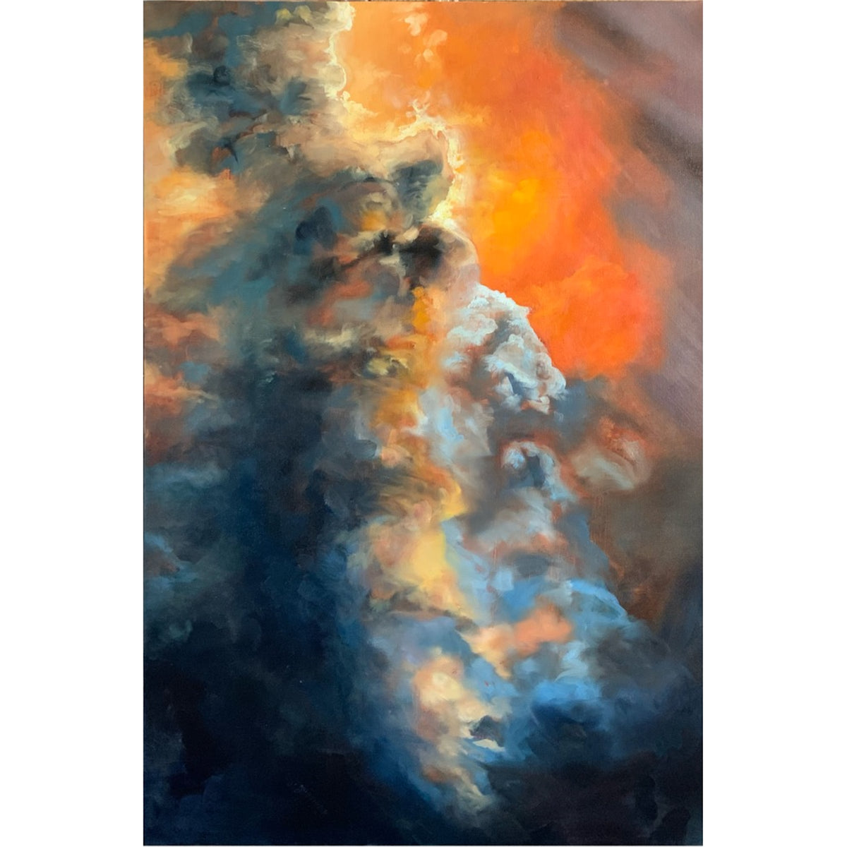 Still, We Look Up — Original Oil Painting — 24 × 36 in