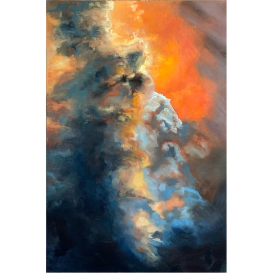 Still, We Look Up — Original Oil Painting — 24 × 36 in