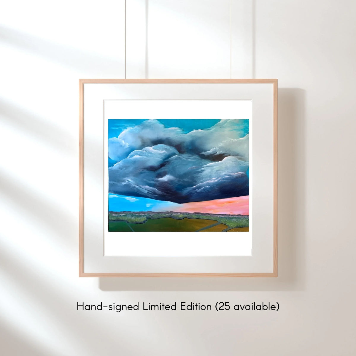 Summer Builds — Fine Art Print — 8 × 8 in